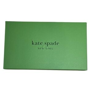 Kate Spade Green and Black Gift Box - EMPTY - 
9 x 5 x 2